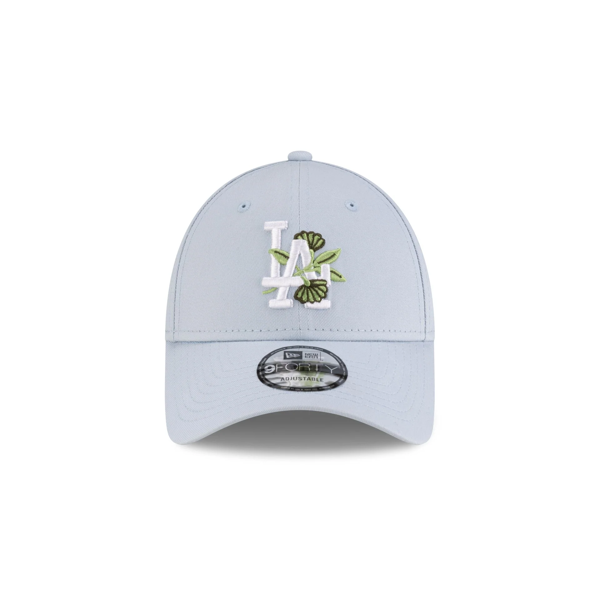 Los Angeles Dodgers Floral Pastel Blue 9FORTY Adjustable Hat