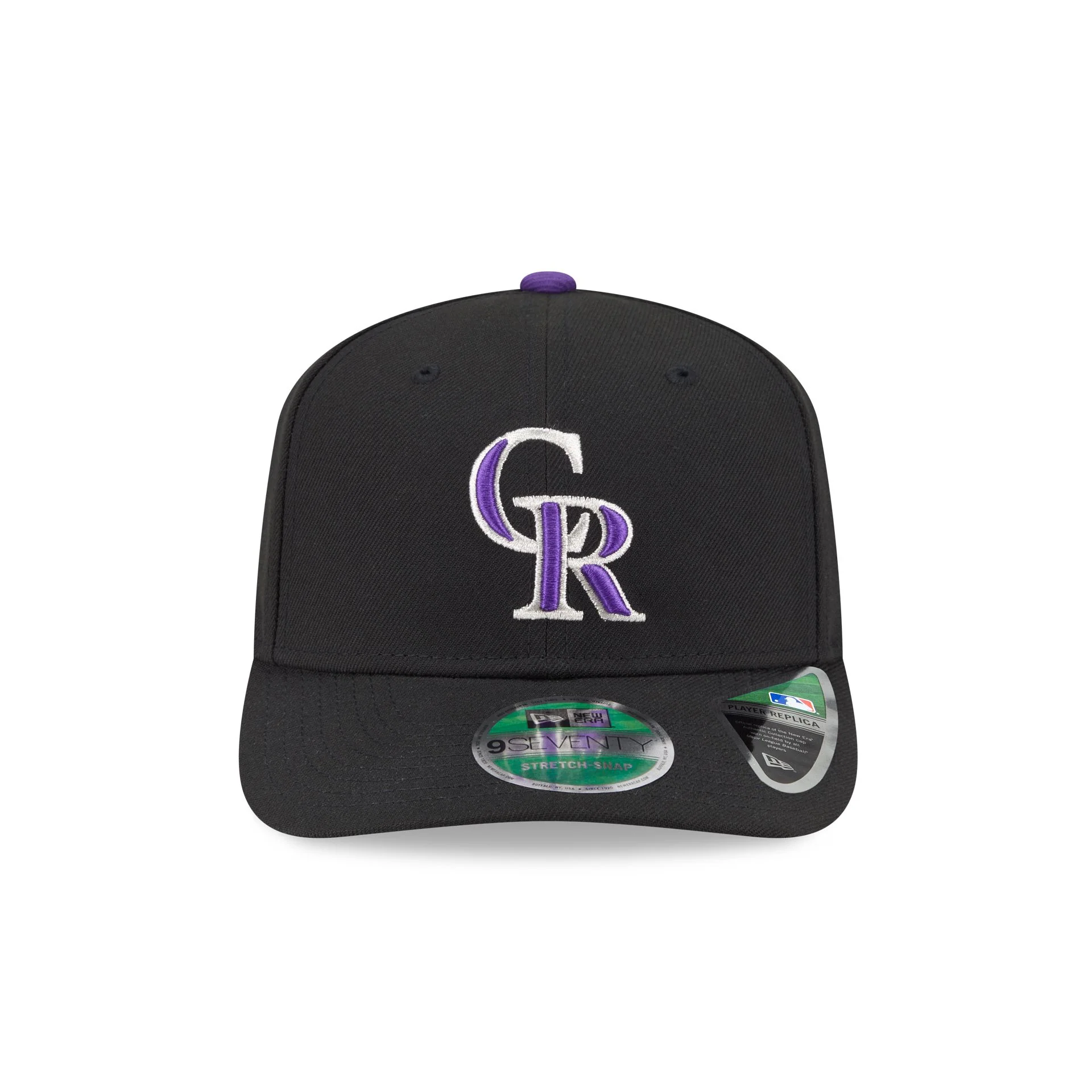 Colorado Rockies Game Authentic Collection 9SEVENTY Stretch-Snap Hat