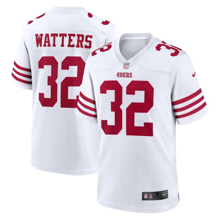 Men’s San Francisco 49ers Ricky Watters Nike White Retired Player Game Jersey