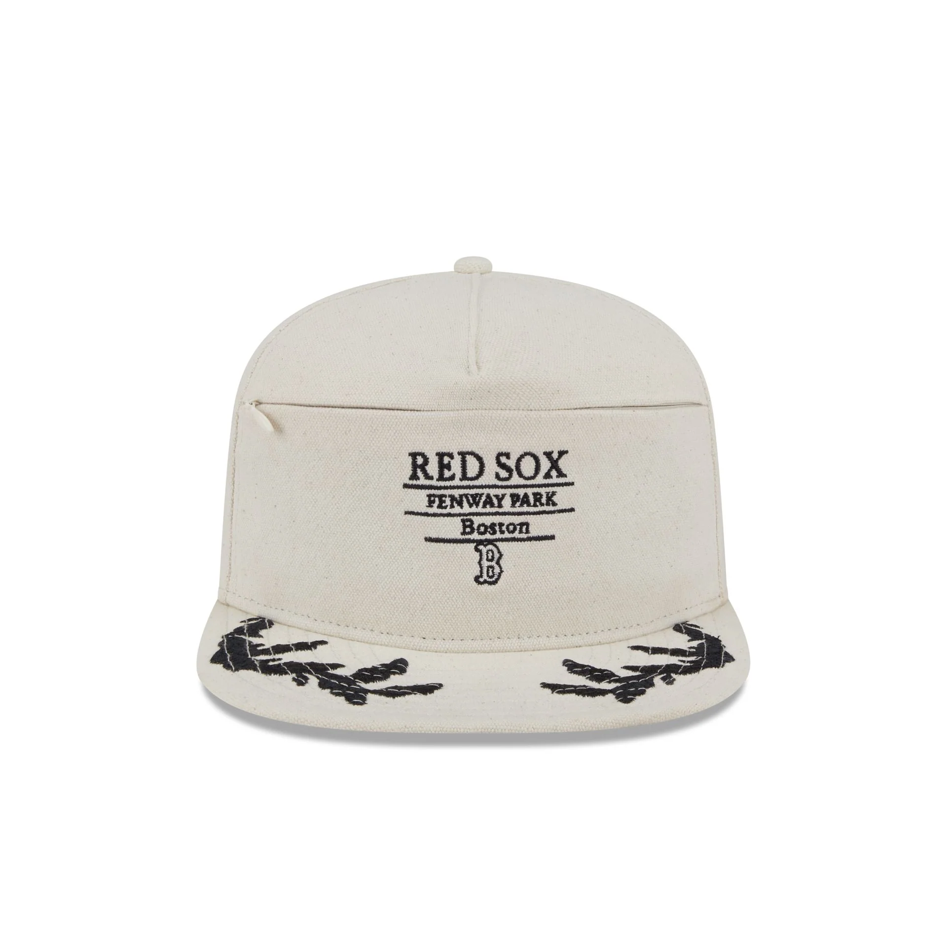 Boston Red Sox Front Zip 59FIFTY A-Frame Fitted Hat