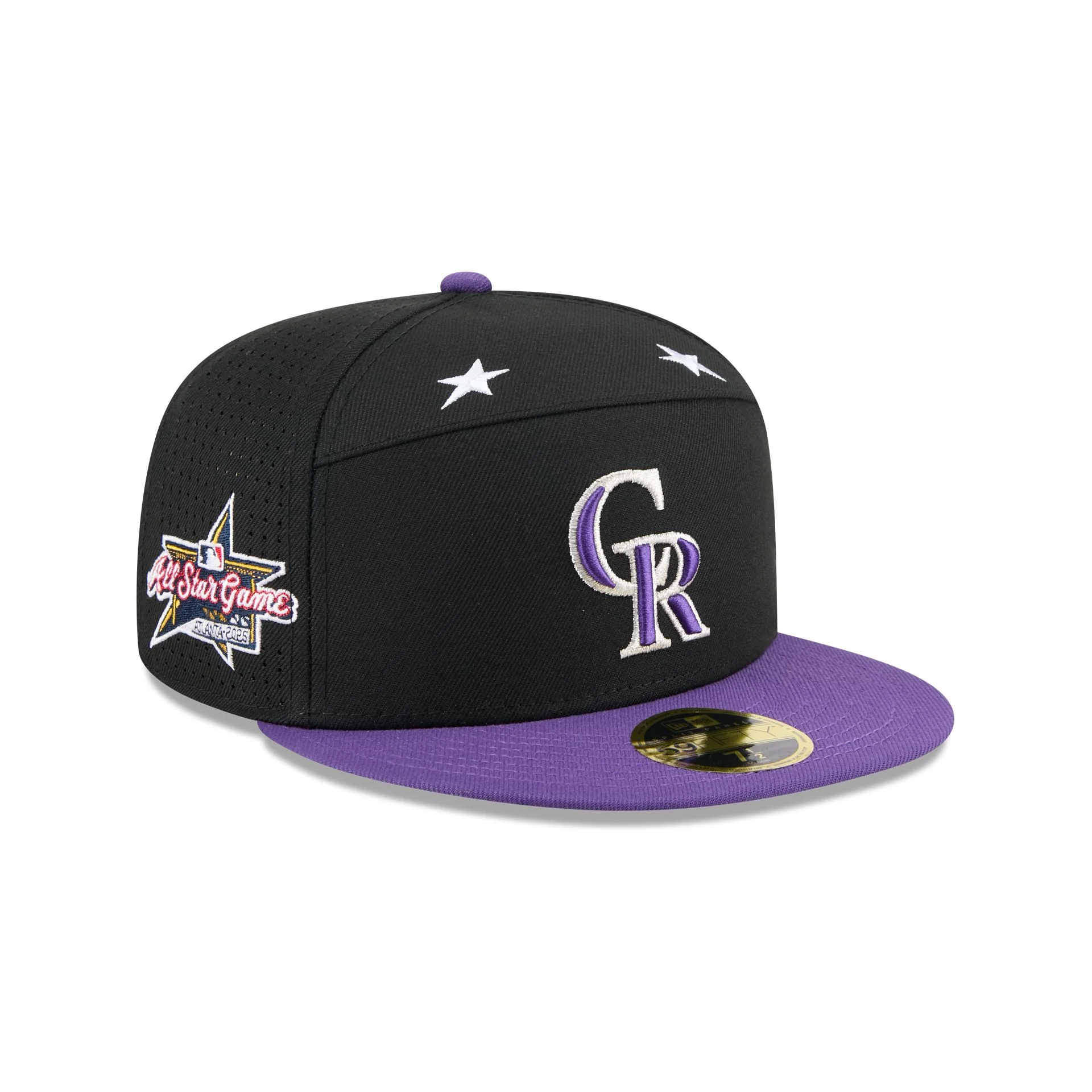 Colorado Rockies 2025 All-Star Game Split Panel 59FIFTY Fitted Hat