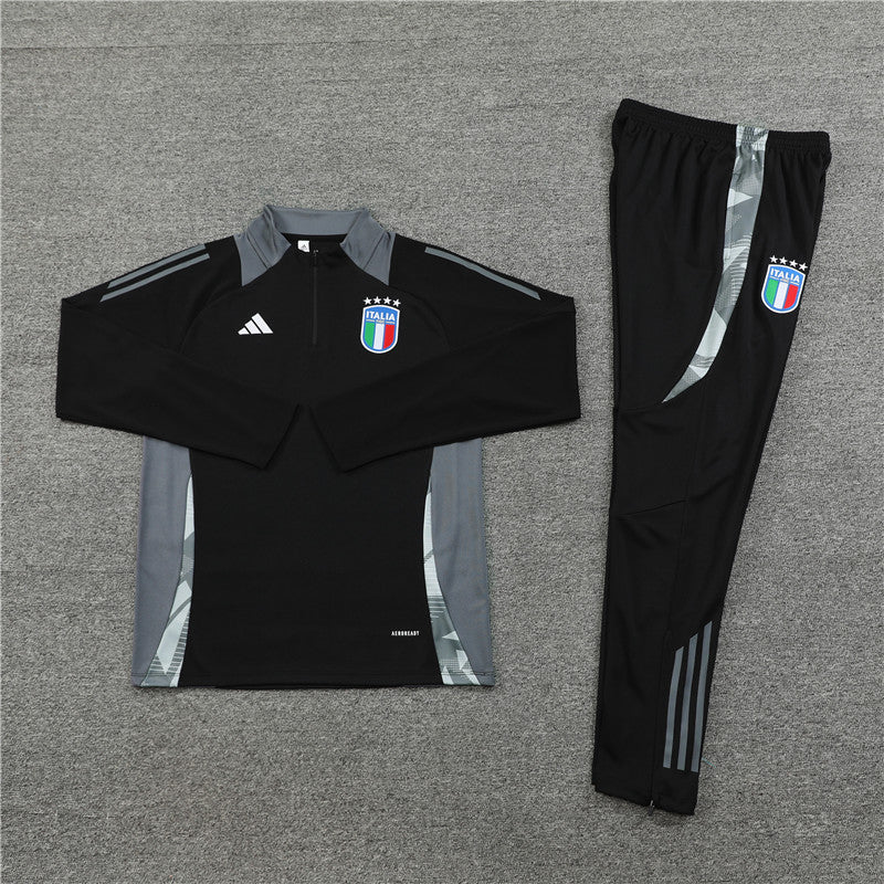 Tracksuit Italy Black Training 24/25