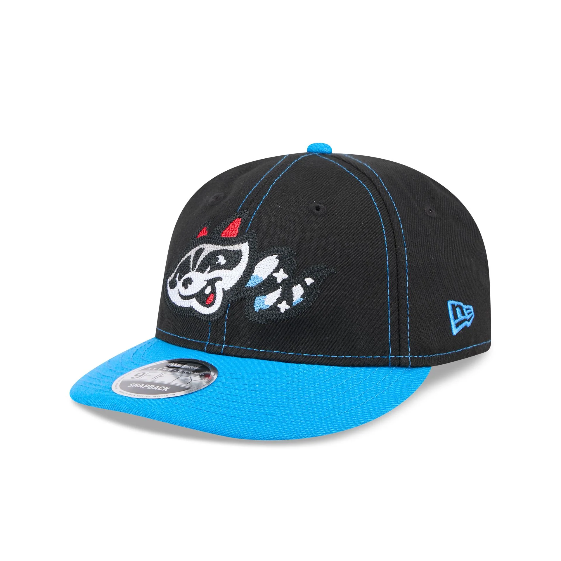 Rocket City Trash Pandas Thunder Crown Retro Crown 9FIFTY Snapback Hat