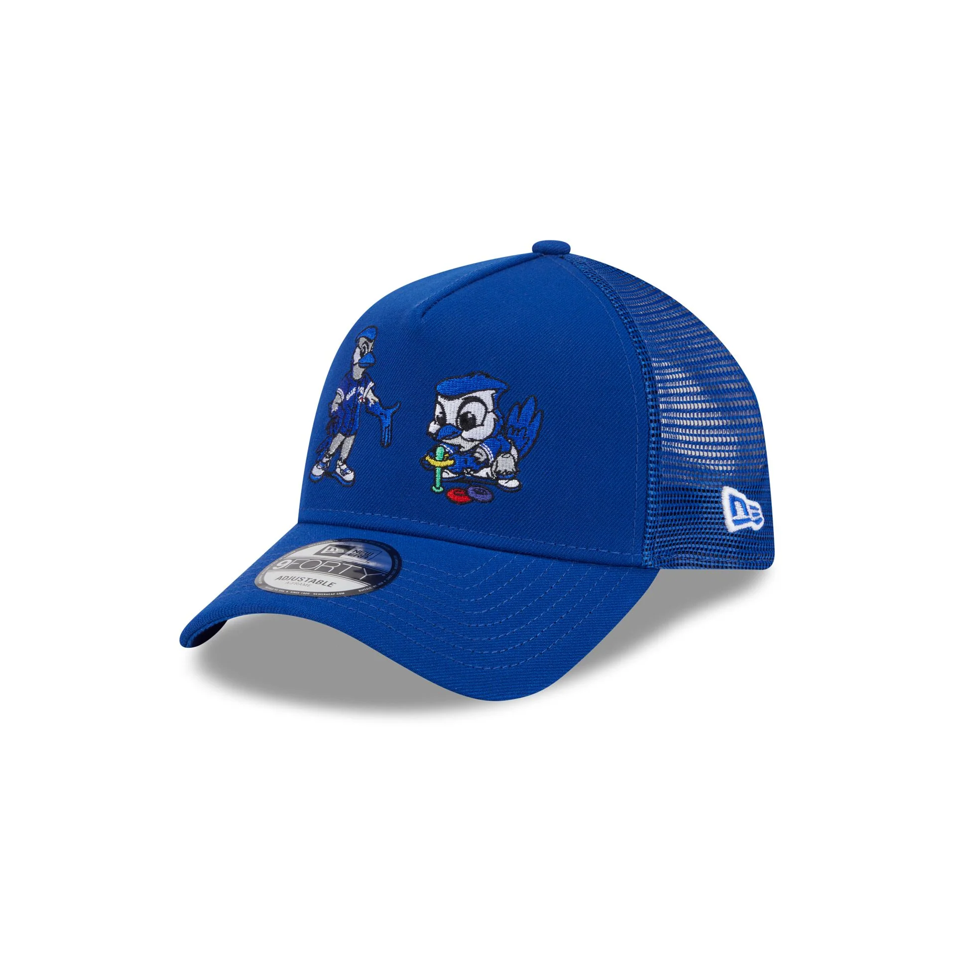 Toronto Blue Jays Generation Mascots 9FORTY A-Frame Trucker Hat