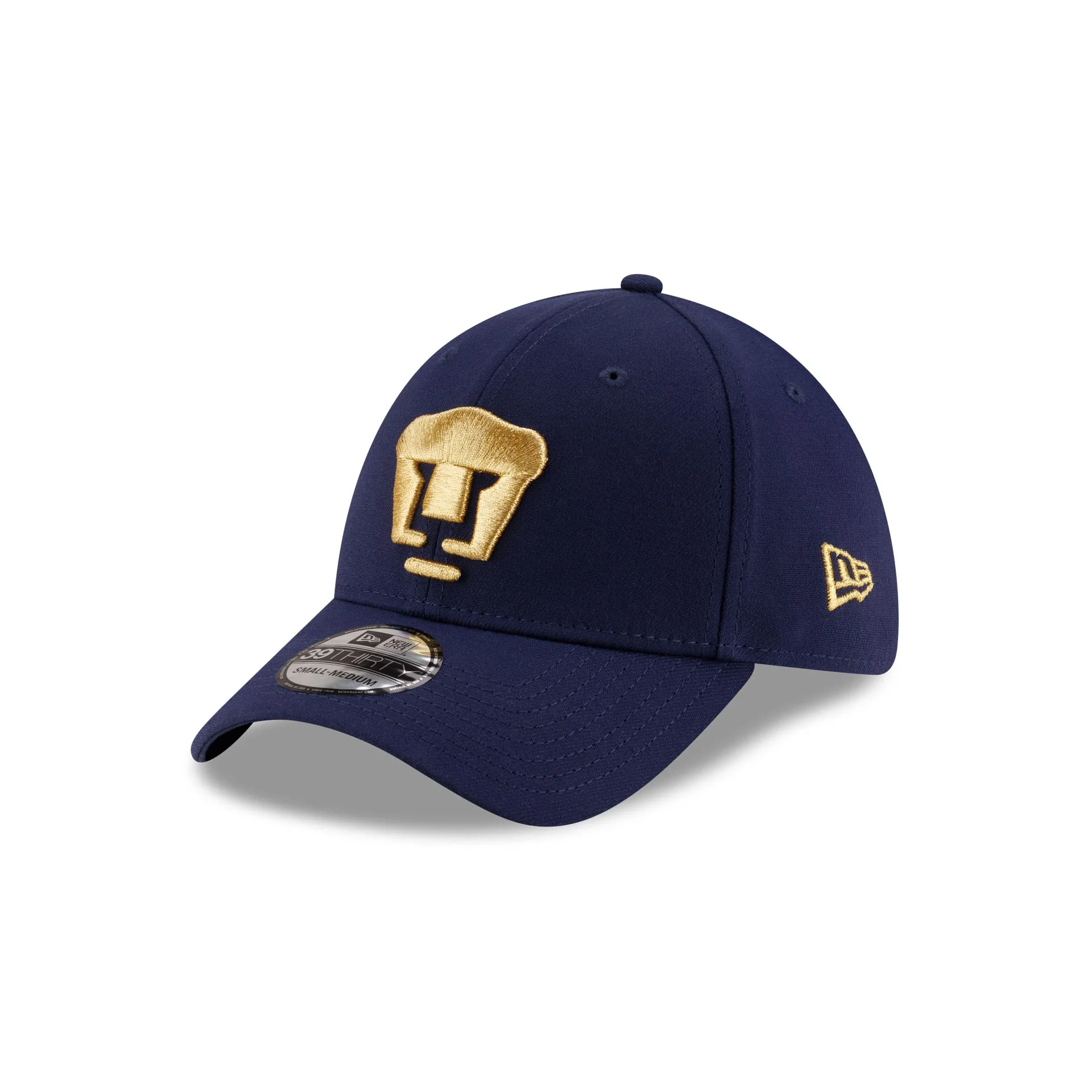 Pumas Navy 39THIRTY Stretch-Fit Hat
