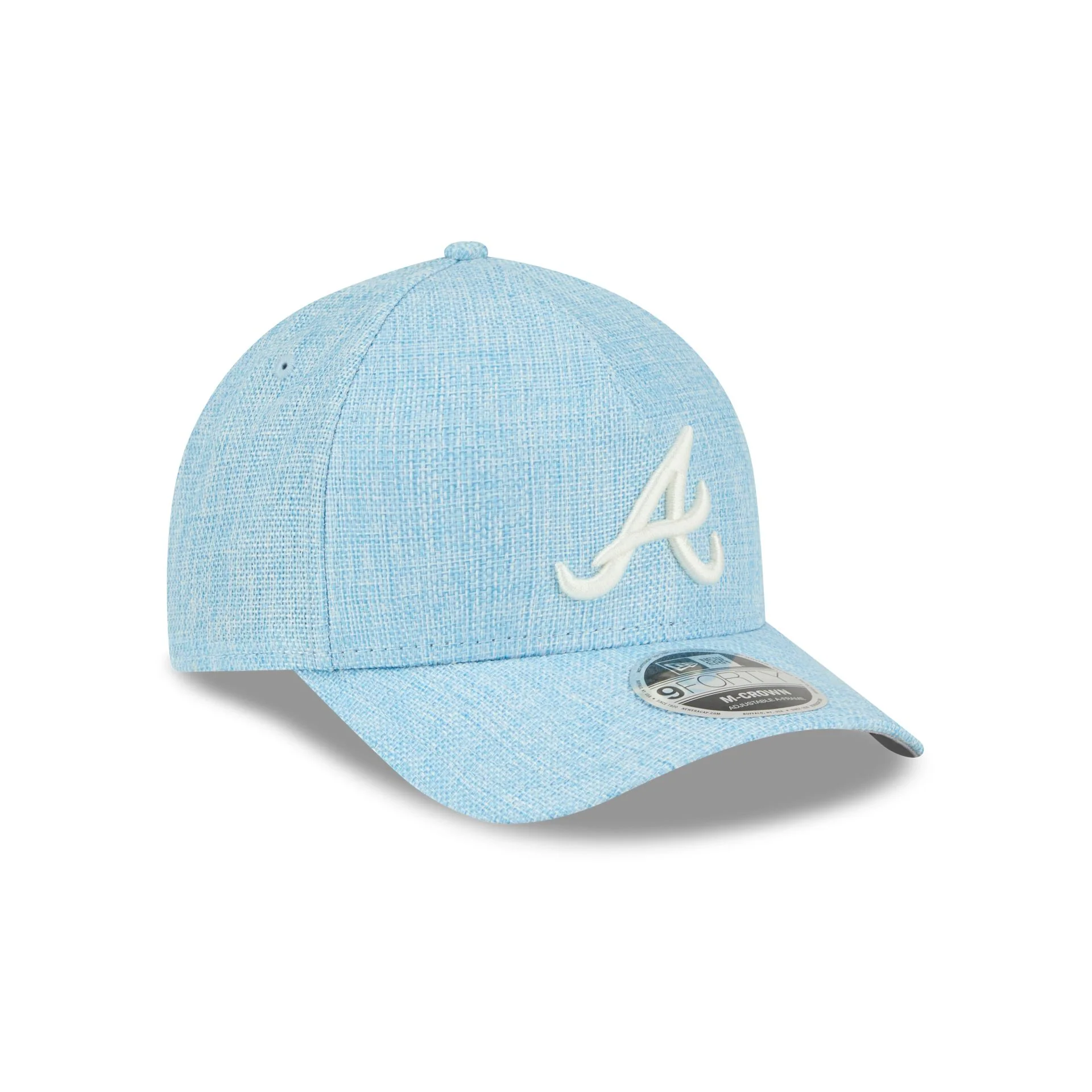 Atlanta Braves Cotton Weaver Blue 9FORTY M-Crown A-Frame Snapback Hat