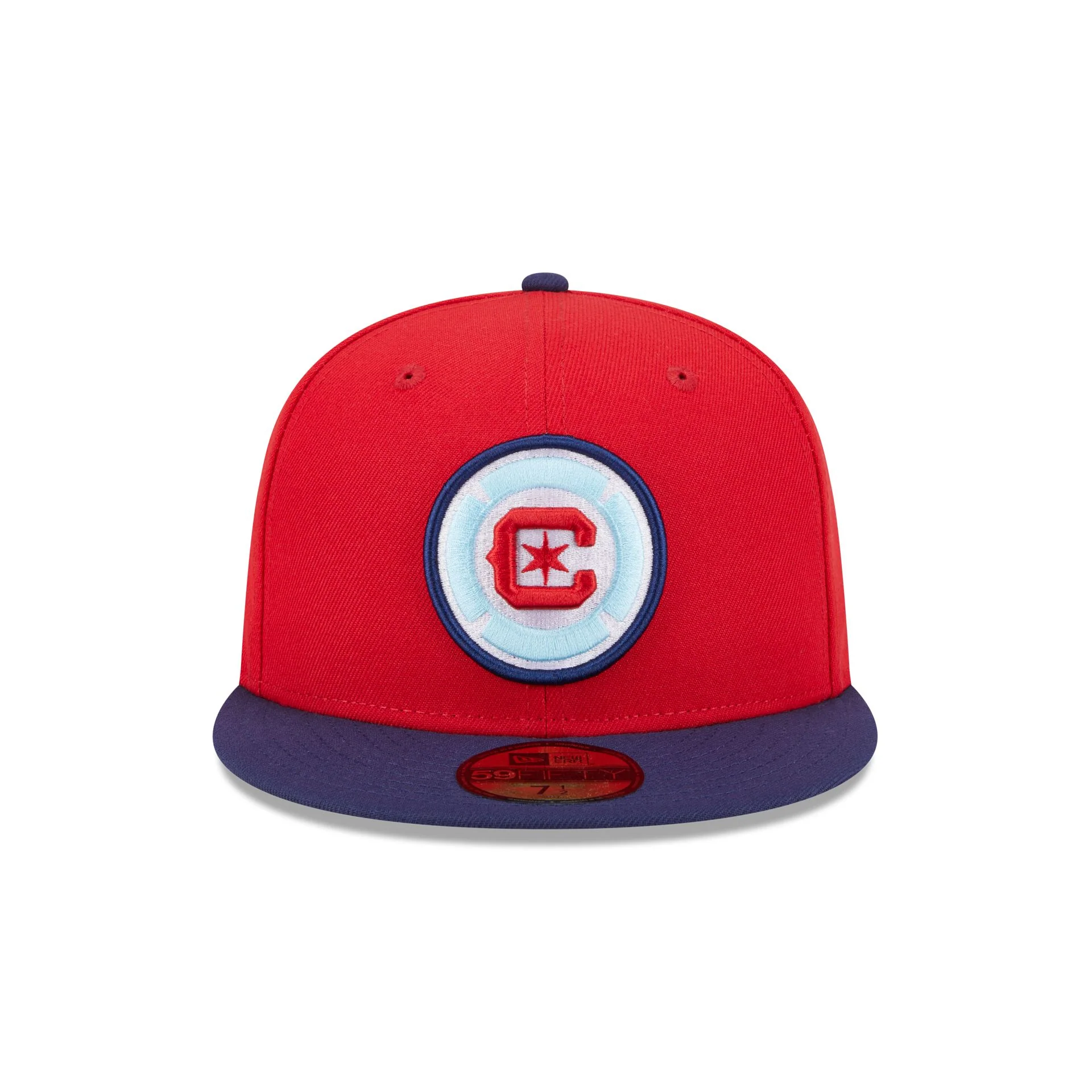 Chicago Fire 2025 MLS Kickoff 59FIFTY Fitted Hat