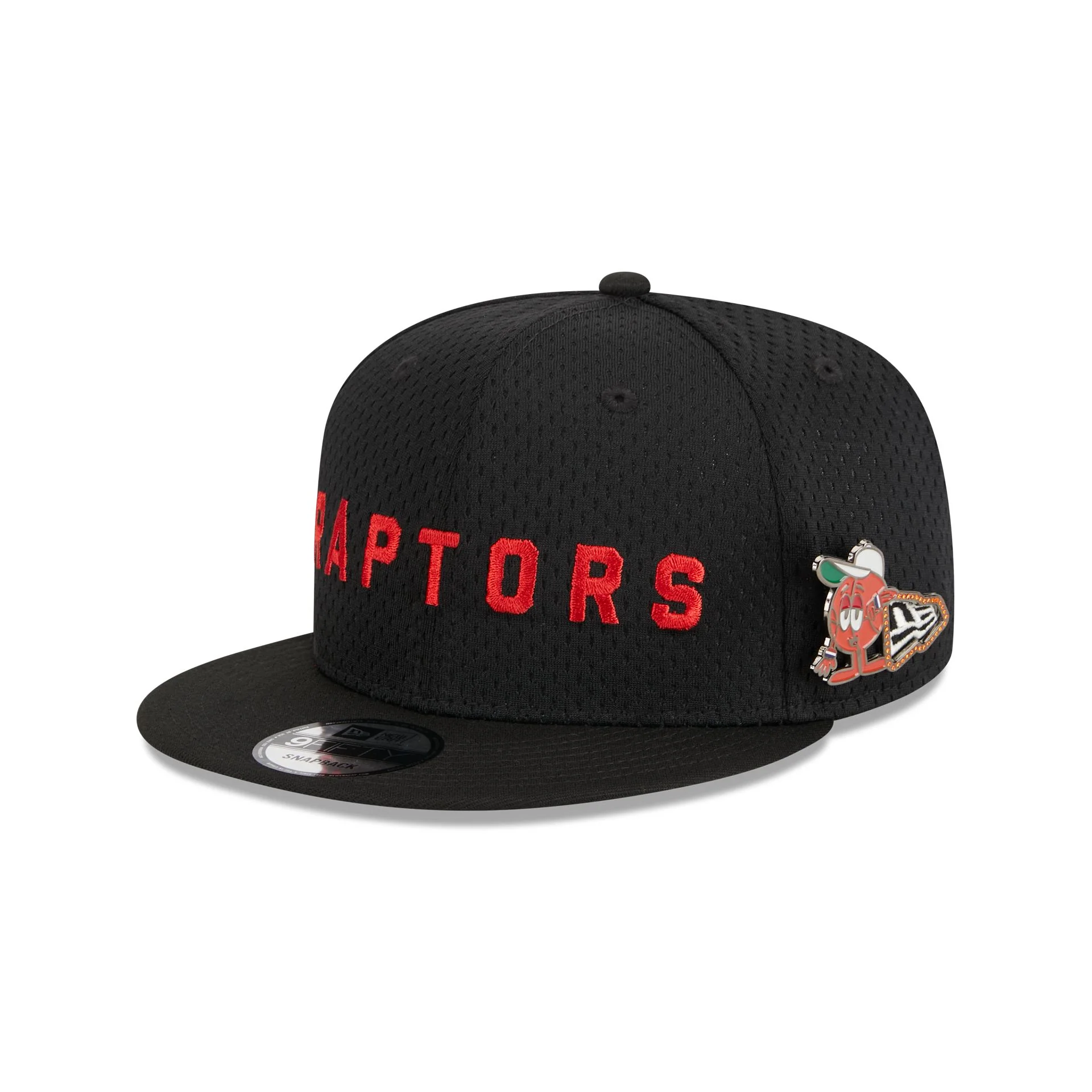 Toronto Raptors Post-Up Pin 9FIFTY Snapback Hat