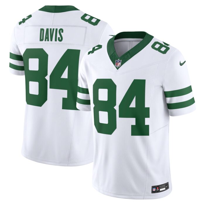 Men’s New York Jets Corey Davis Nike Legacy White Vapor F.U.S.E. Limited Jersey