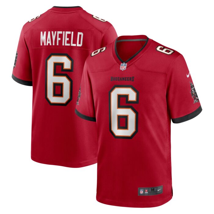 Men’s Tampa Bay Buccaneers Baker Mayfield Nike Red Team Game Jersey