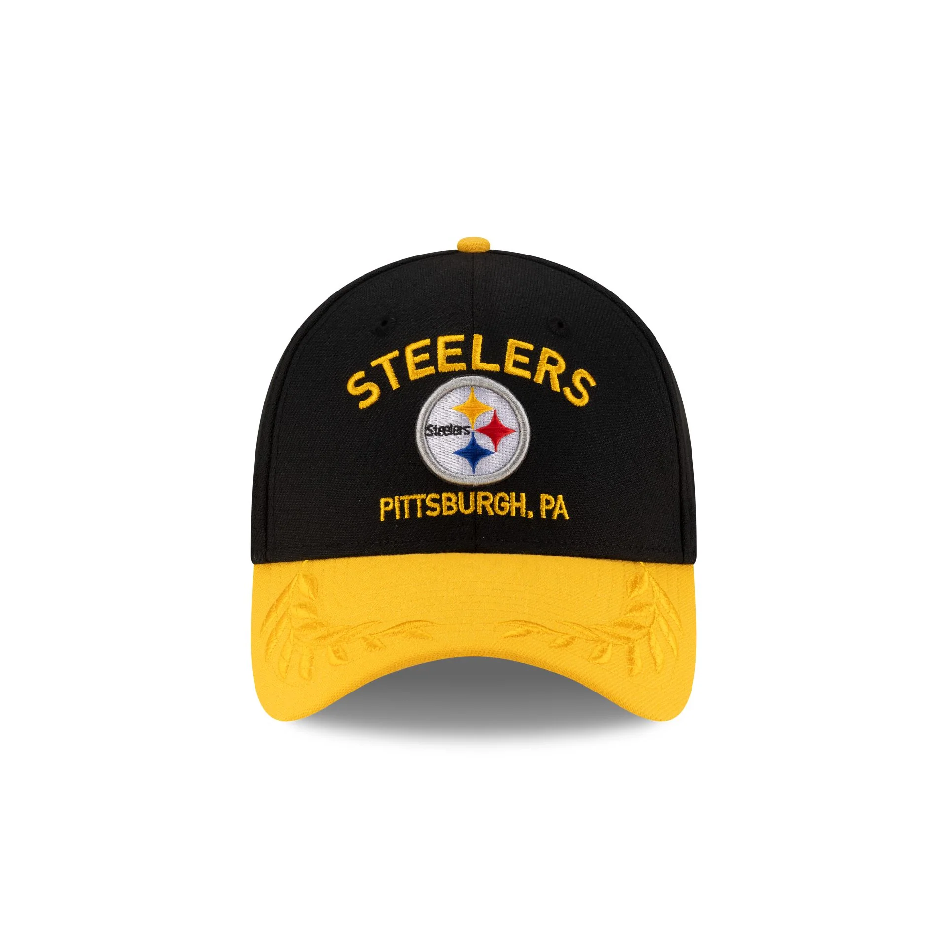 Pittsburgh Steelers 2025 Draft 39THIRTY Stretch Fit Hat