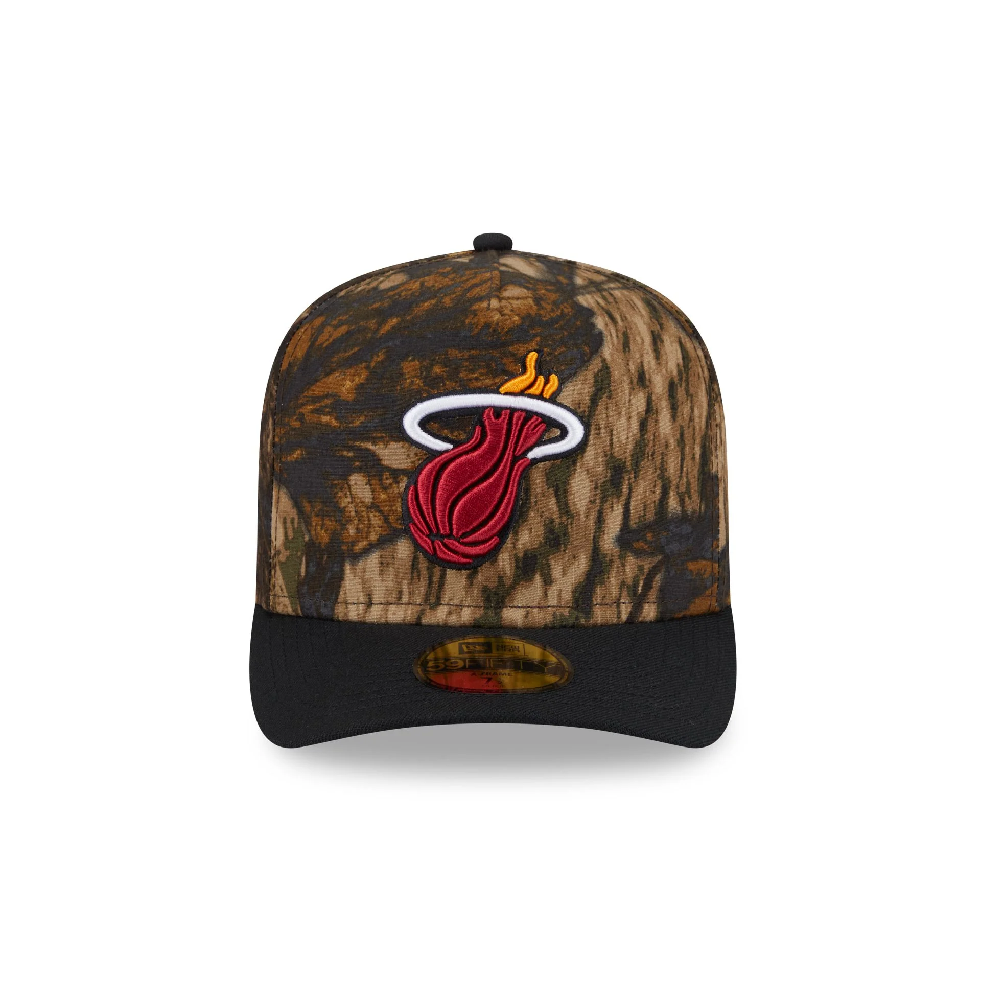 Miami Heat Ripstop Camo 59FIFTY A-Frame Fitted Hat