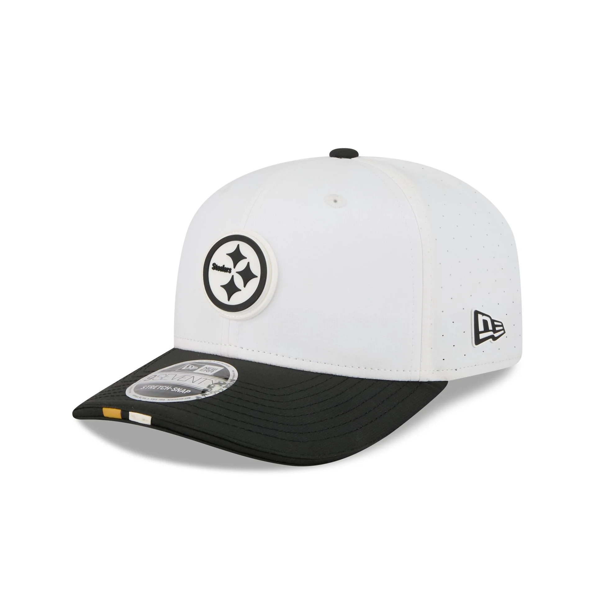 Pittsburgh Steelers 2025 Training 9SEVENTY Stretch-Snap Hat