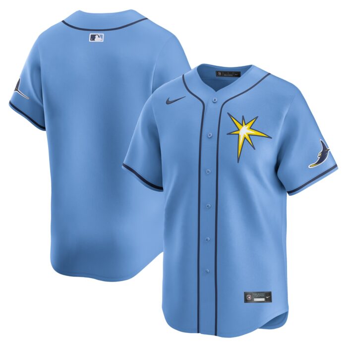 Men’s Tampa Bay Rays  Nike Light Blue  Alternate Limited Jersey