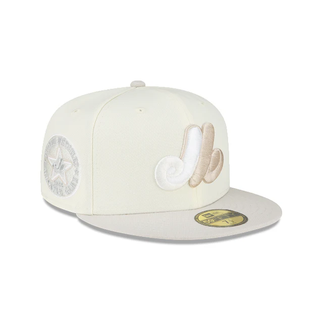 Montreal Expos White 59FIFTY Fitted Hat
