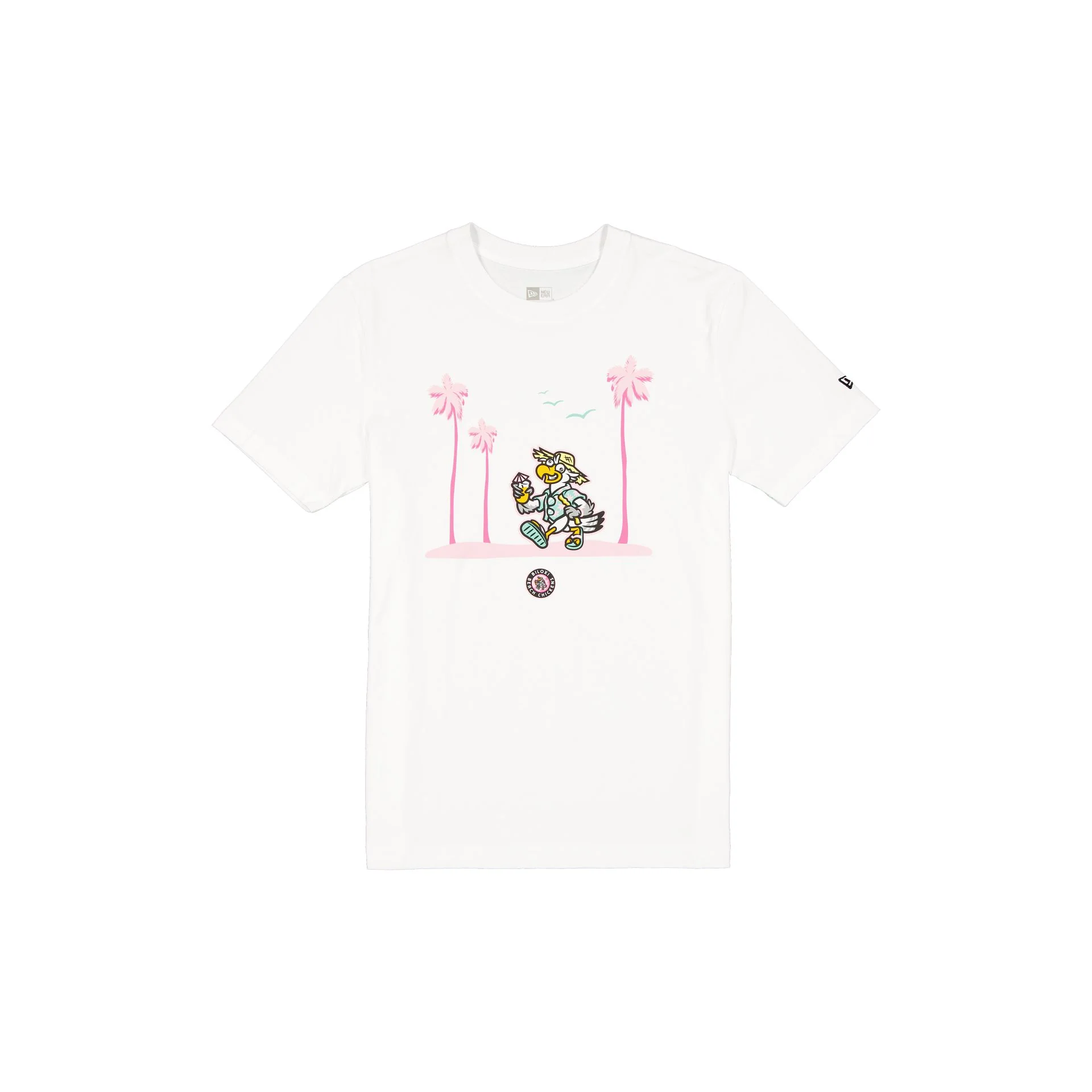 Biloxi Shuckers Theme Night White T-Shirt