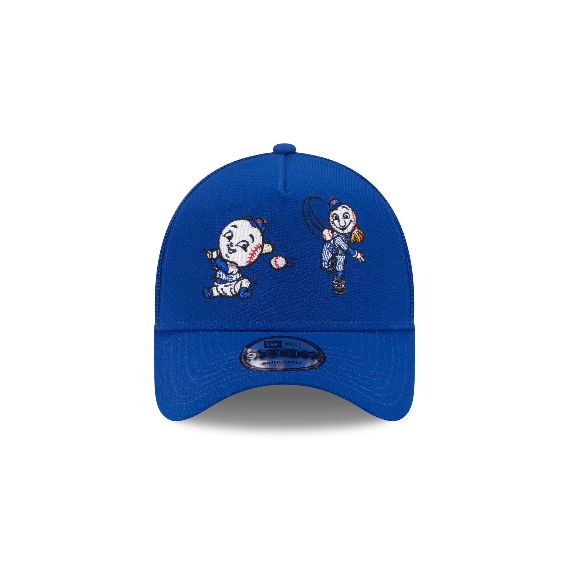 New York Mets Generation Mascots 9FORTY A-Frame Trucker Hat
