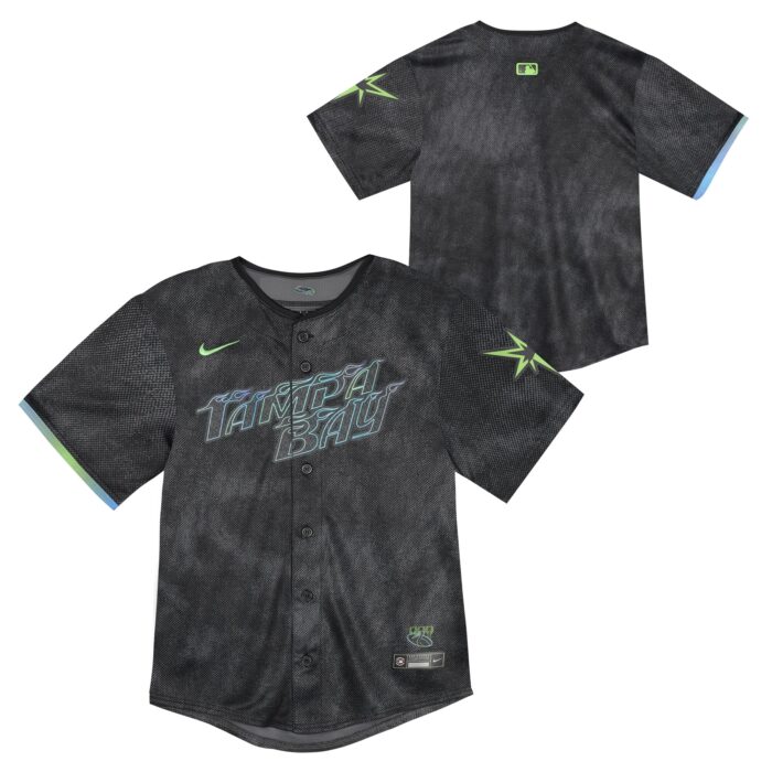 Infant Tampa Bay Rays Nike Black 2024 City Connect Limited Jersey