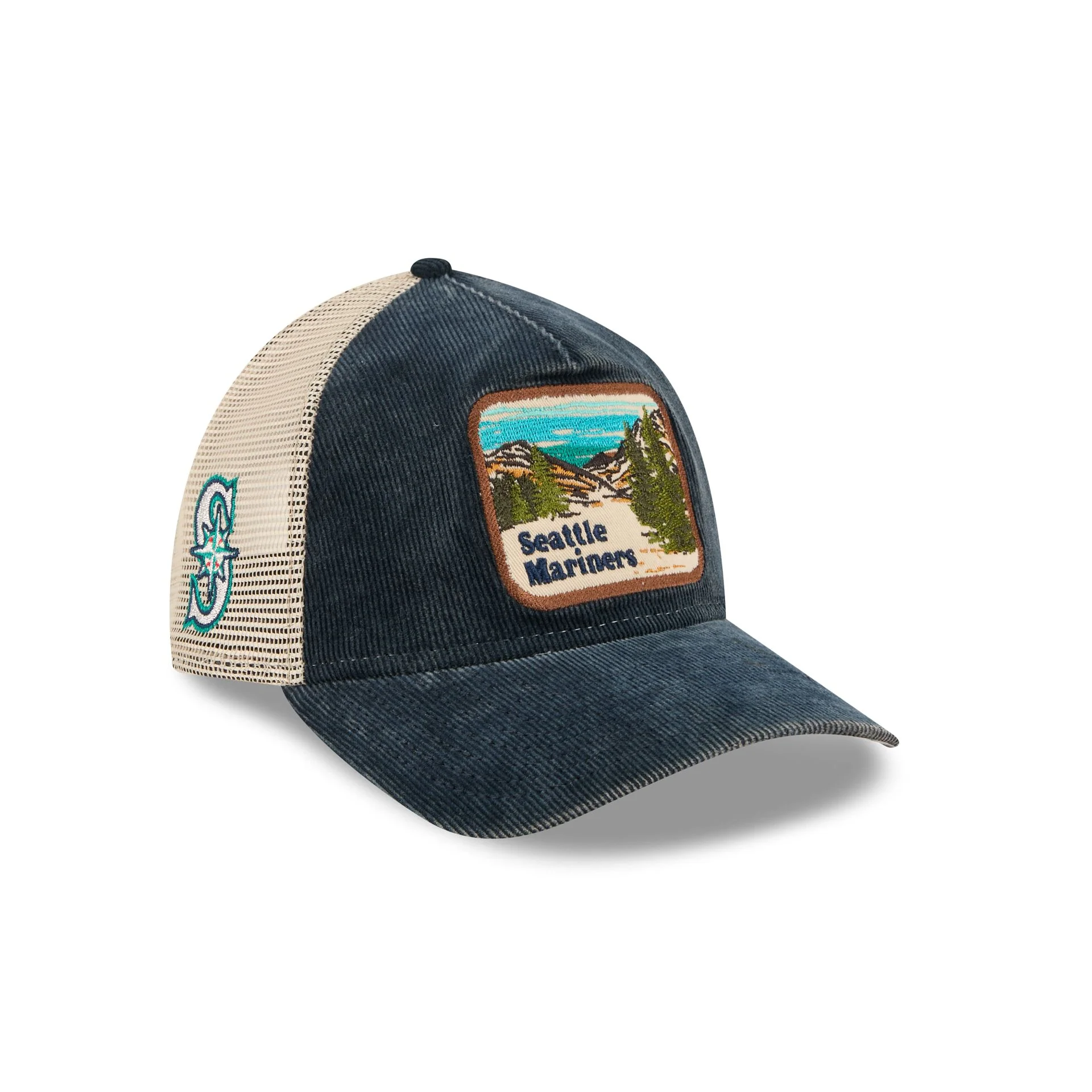 Seattle Mariners Vintage Landscape 9TWENTY A-Frame Trucker Hat