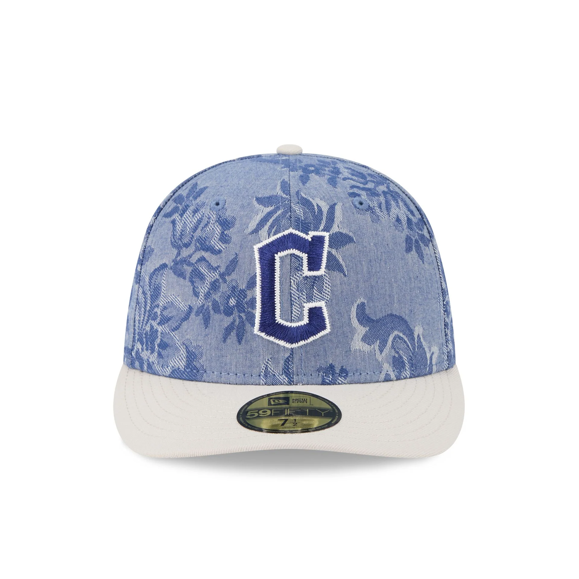 Cleveland Guardians Two-Tone Denim 59FIFTY Fitted Hat