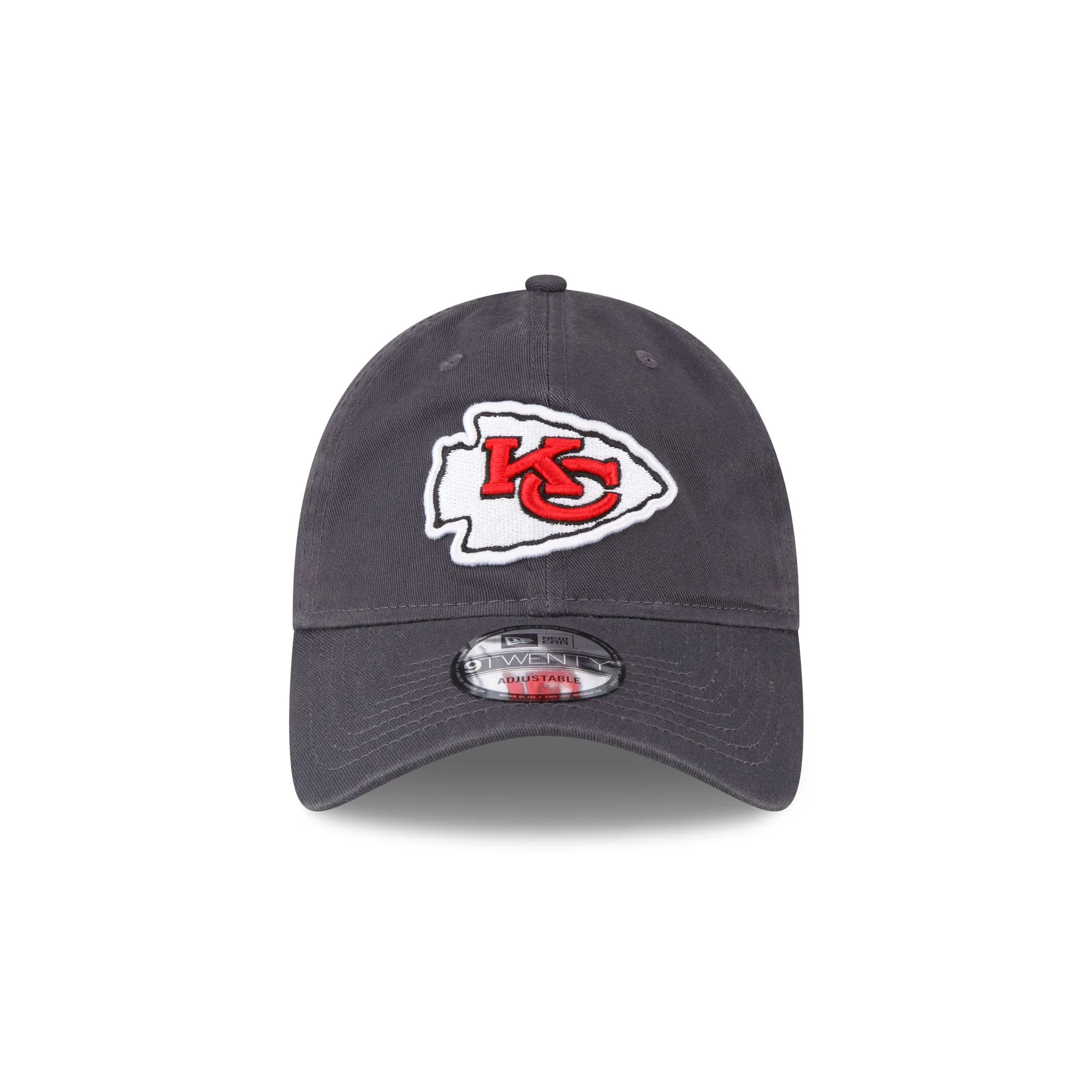 Kansas City Chiefs NFL Core Classic Graphite 9TWENTY Adjustable Hat