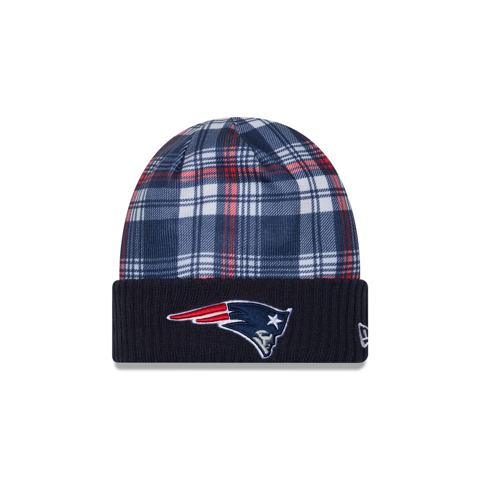 New England Patriots 2024 Cold Weather Statement Knit Beanie