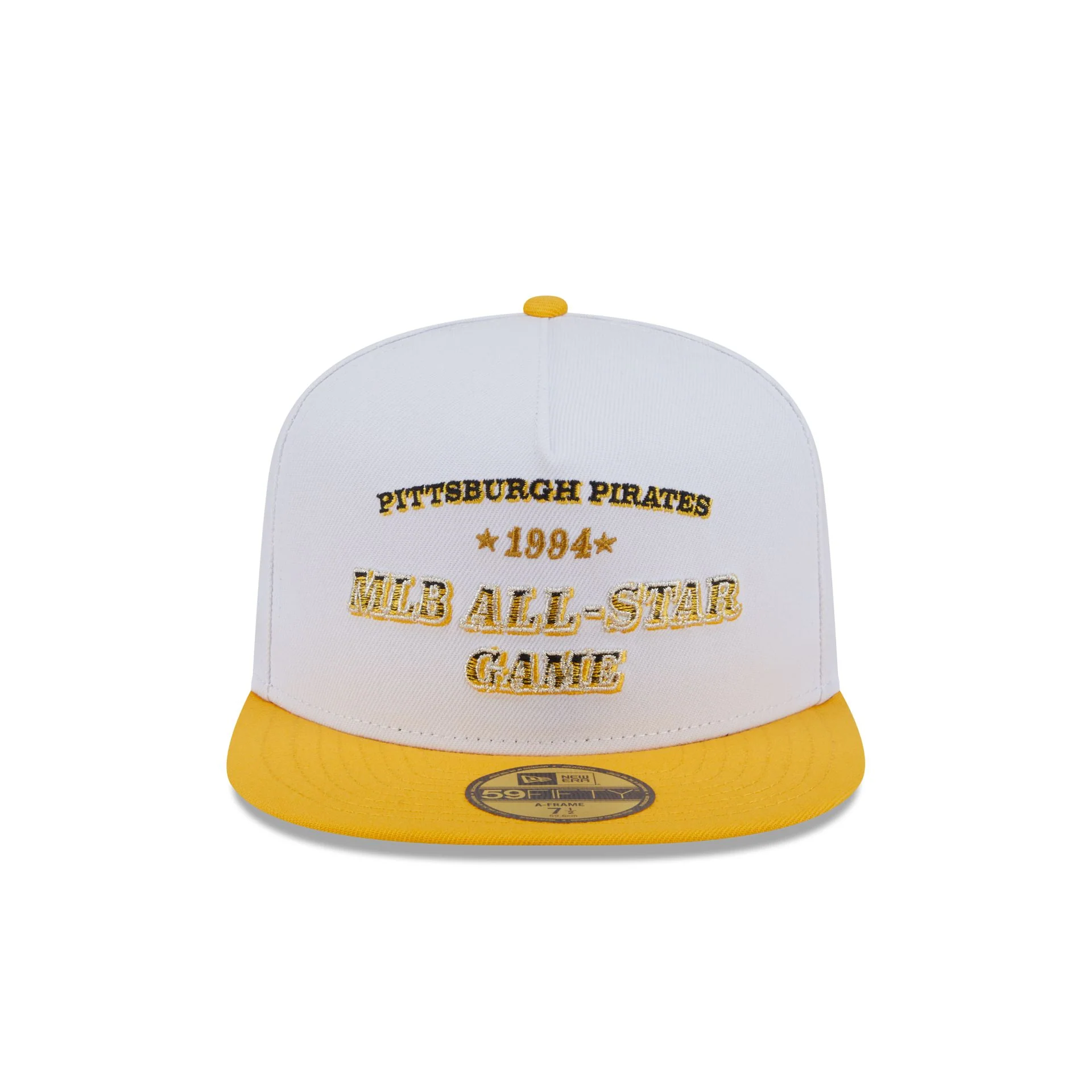 Pittsburgh Pirates Summer Derby White 59FIFTY A-Frame Fitted Hat
