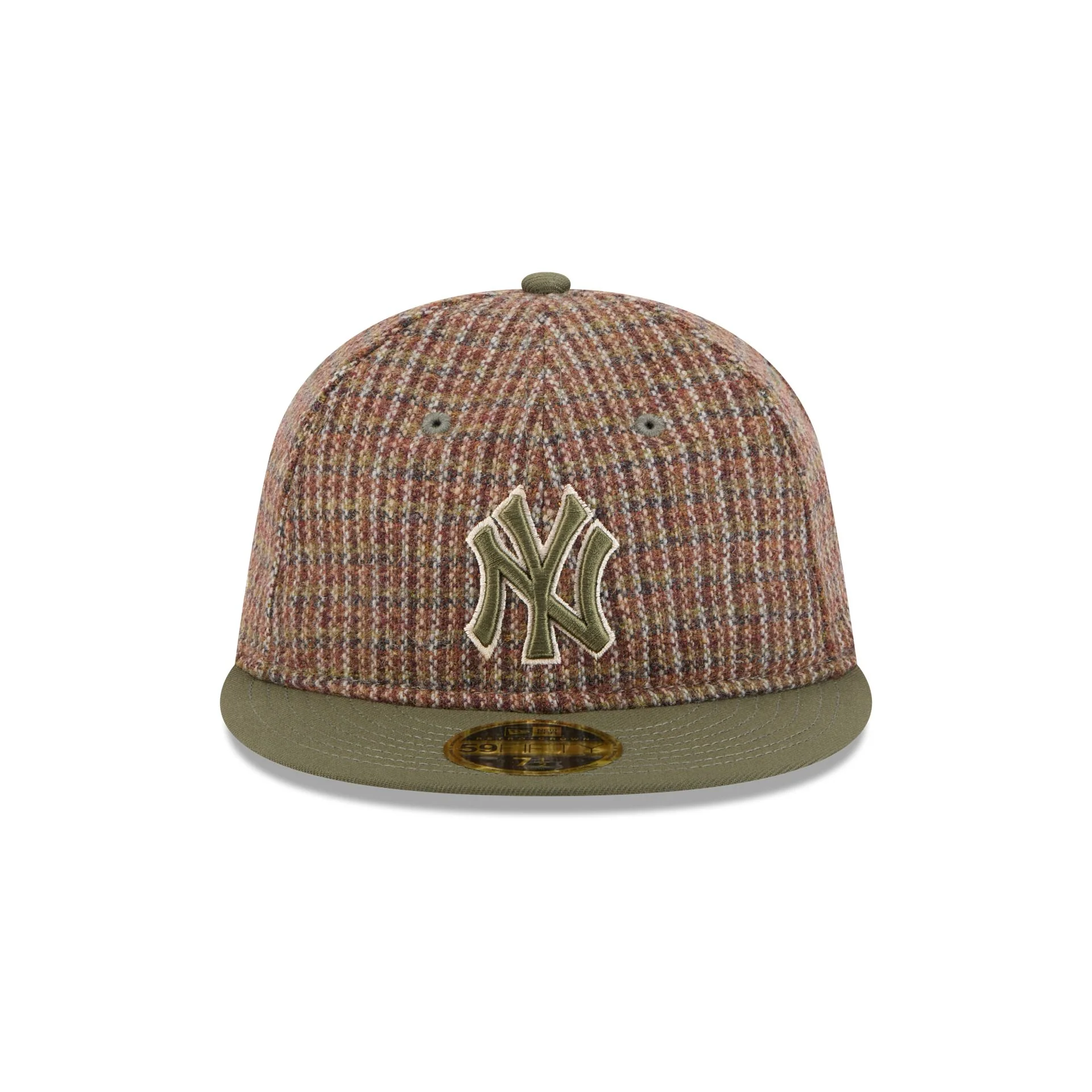 Just Caps Wool Logo New York Yankees Retro Crown 59FIFTY Fitted Hat