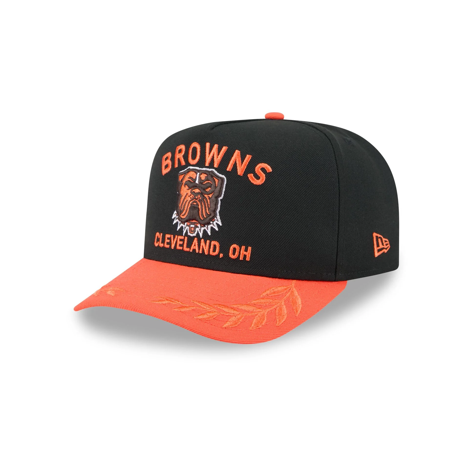 Cleveland Browns 2025 Draft Black 59FIFTY A-Frame Fitted Hat