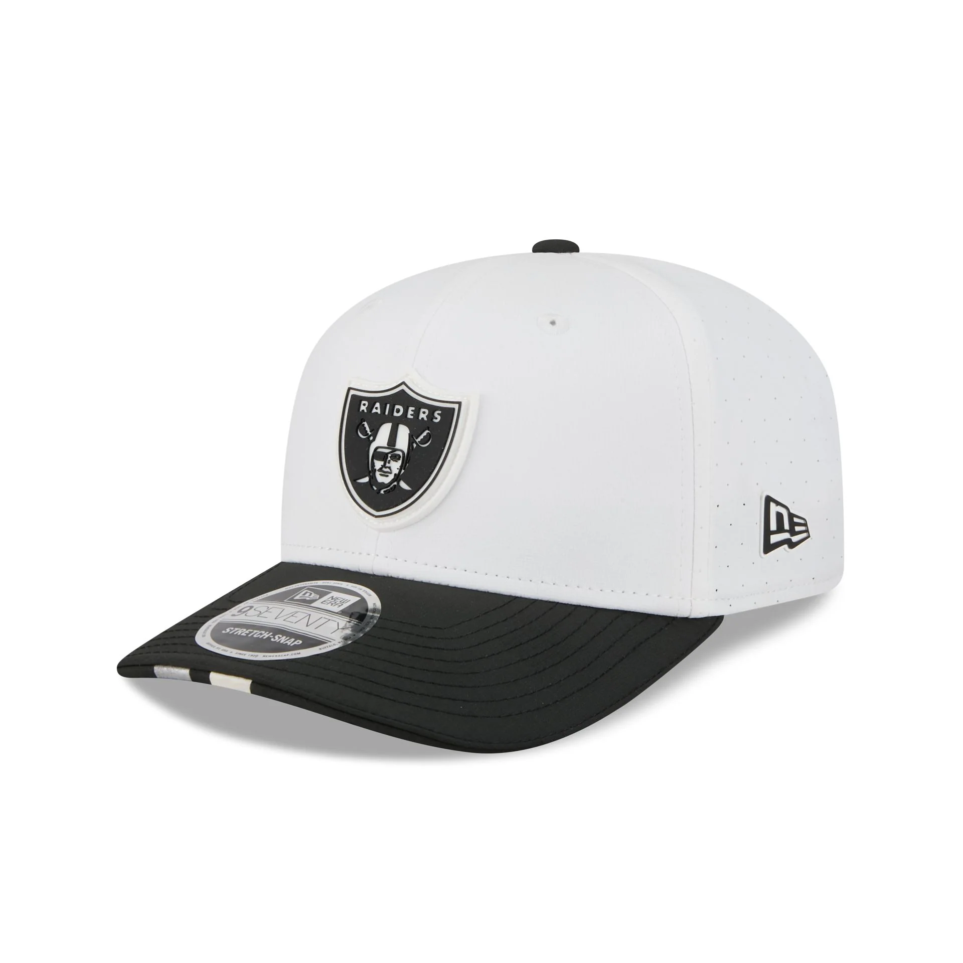 Las Vegas Raiders 2025 Training 9SEVENTY Stretch-Snap Hat
