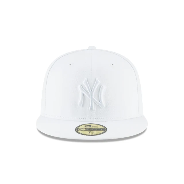 New York Yankees Whiteout Basic 59FIFTY Fitted Hat