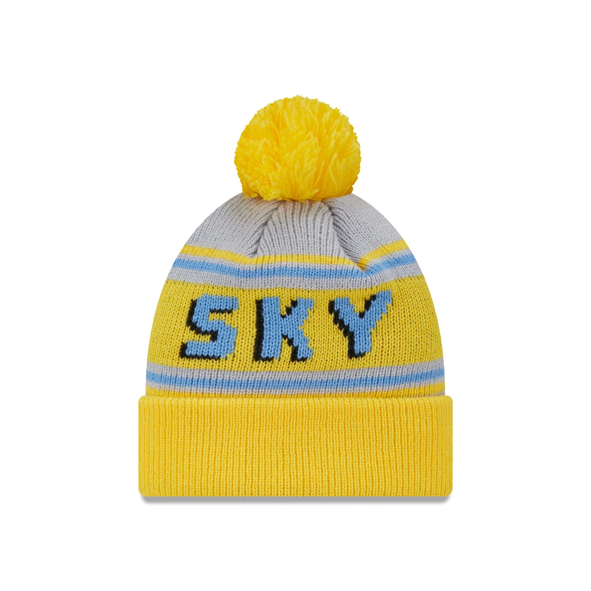 Chicago Sky 2024 Team Pom Knit Hat