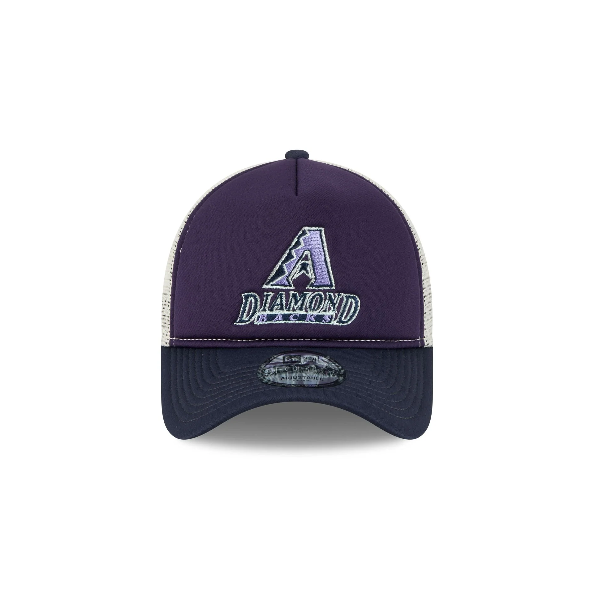 Arizona Diamondbacks Navy Purple 9FORTY A-Frame Trucker Hat