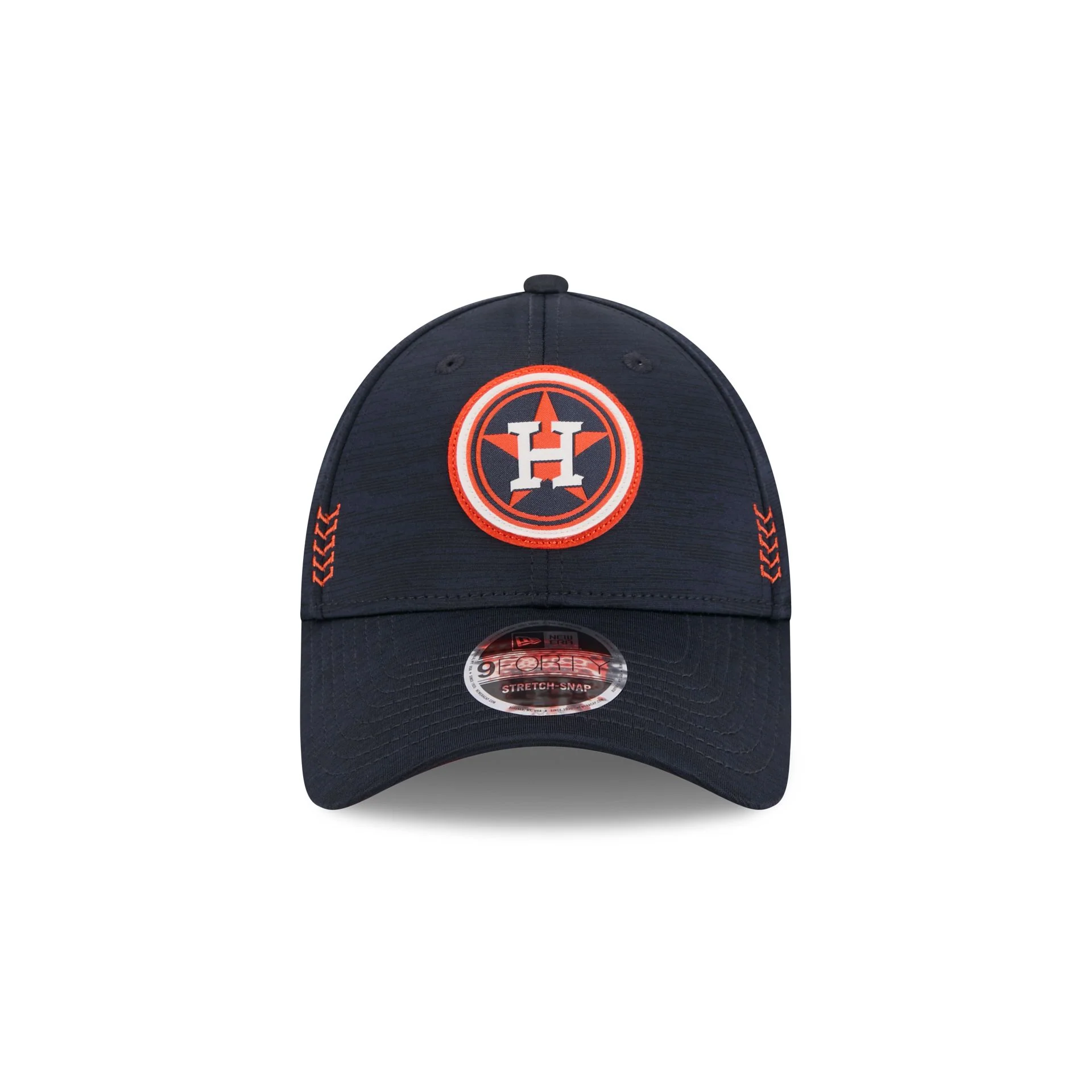 Houston Astros 2024 Clubhouse 9FORTY Stretch-Snap Hat