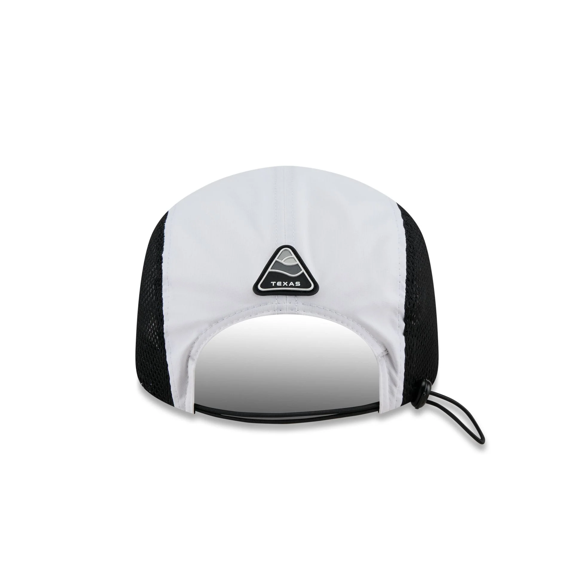Texas Rangers White Poly Runner Adjustable Hat