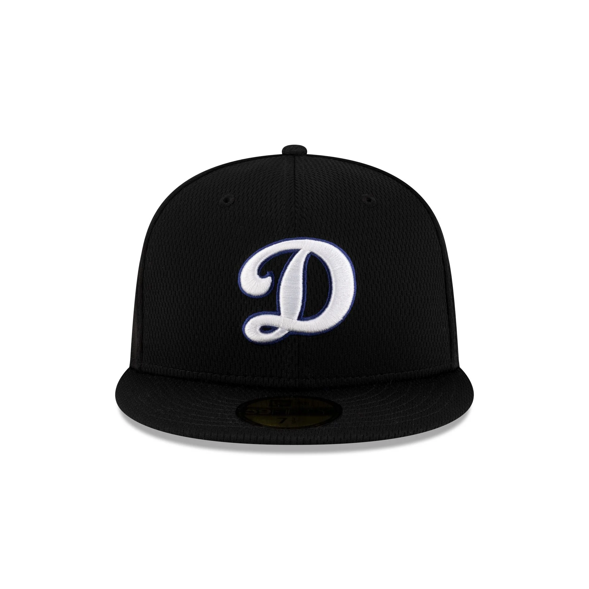 Los Angeles Dodgers 2025 Clubhouse Alt Black 59FIFTY Fitted Hat