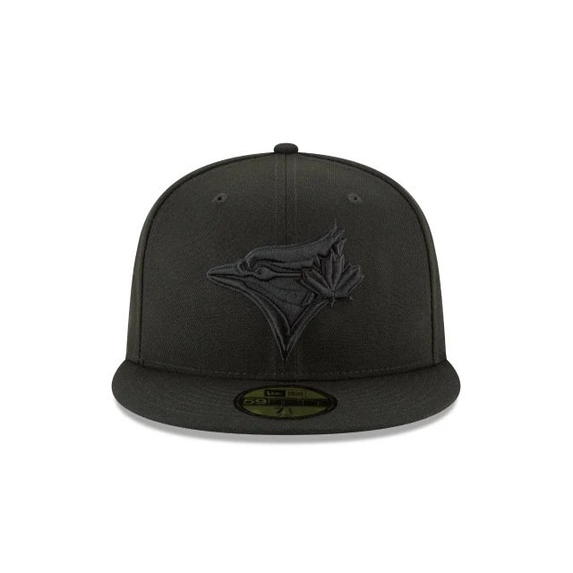Toronto Blue Jays Blackout Basic 59FIFTY Fitted Hat