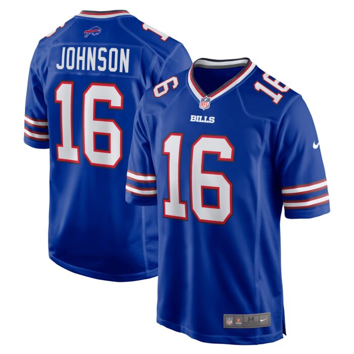 Men’s Buffalo Bills Xavier Johnson Nike Royal Game Jersey