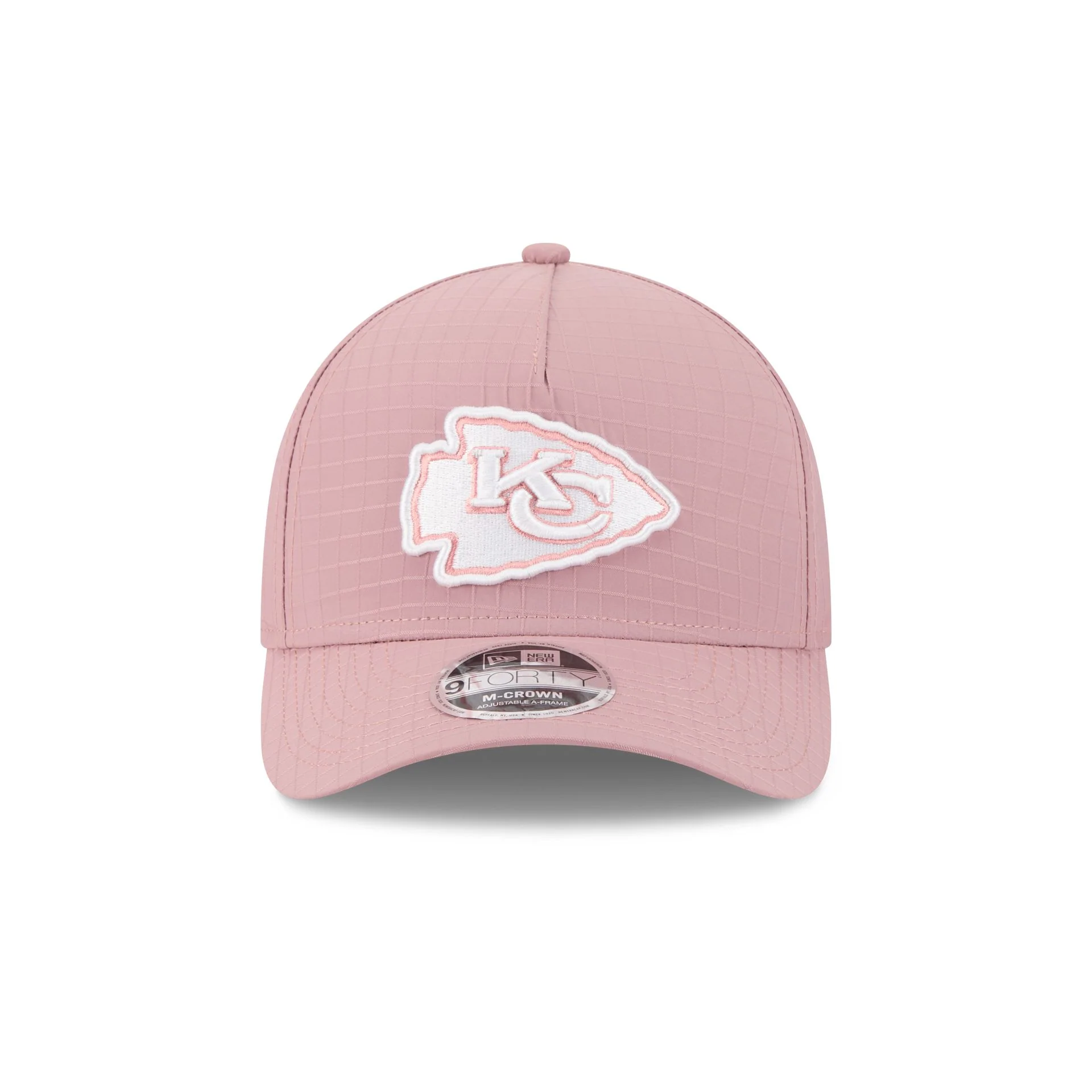 Kansas City Chiefs Pink Ripstop 9FORTY M-Crown A-Frame Snapback Hat