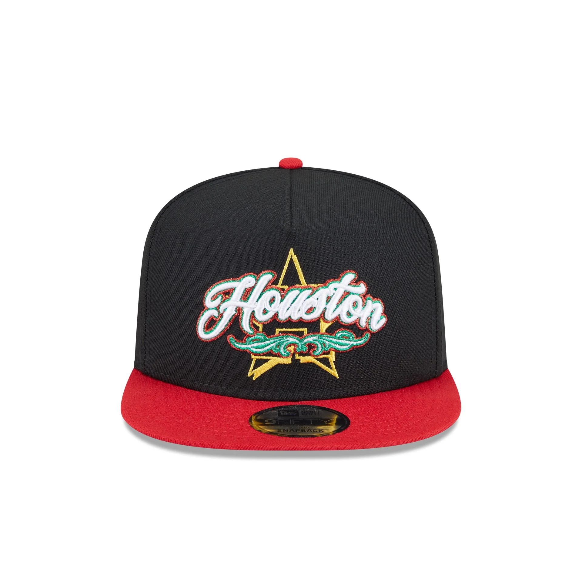 Houston Astros City Script 9FIFTY A-Frame Snapback Hat