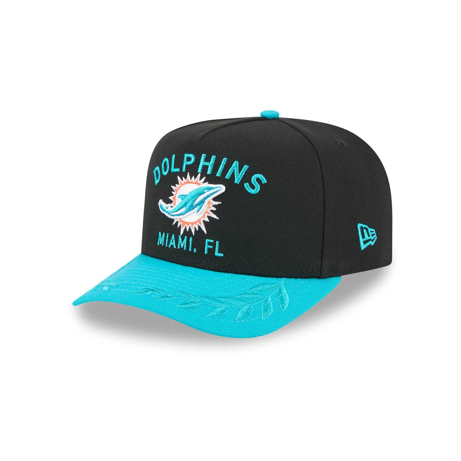 Miami Dolphins 2025 Draft 9FIFTY A-Frame Snapback Hat