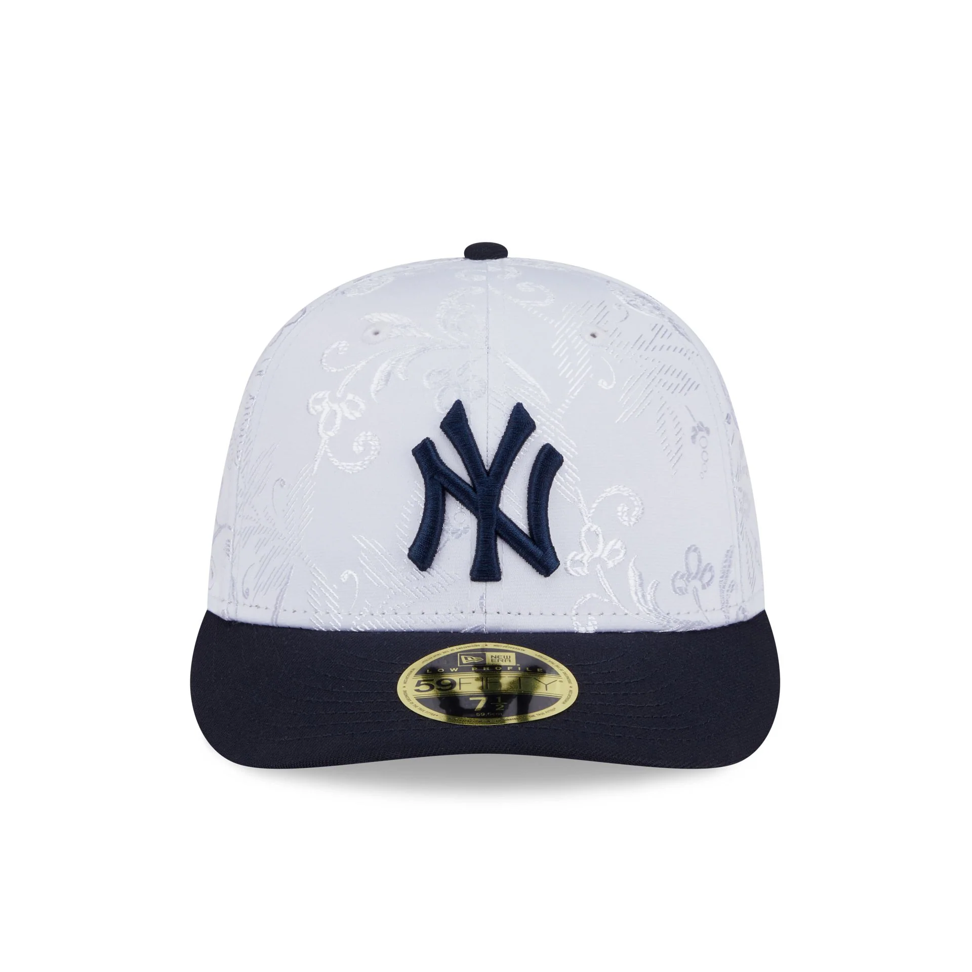 New York Yankees Floral Shine Low Profile 59FIFTY Fitted Hat