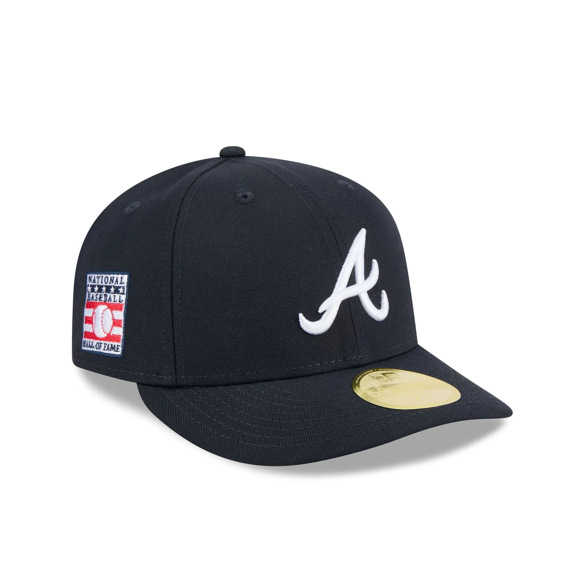 Atlanta Braves Hall of Fame 2025 Low Profile 59FIFTY Fitted Hat