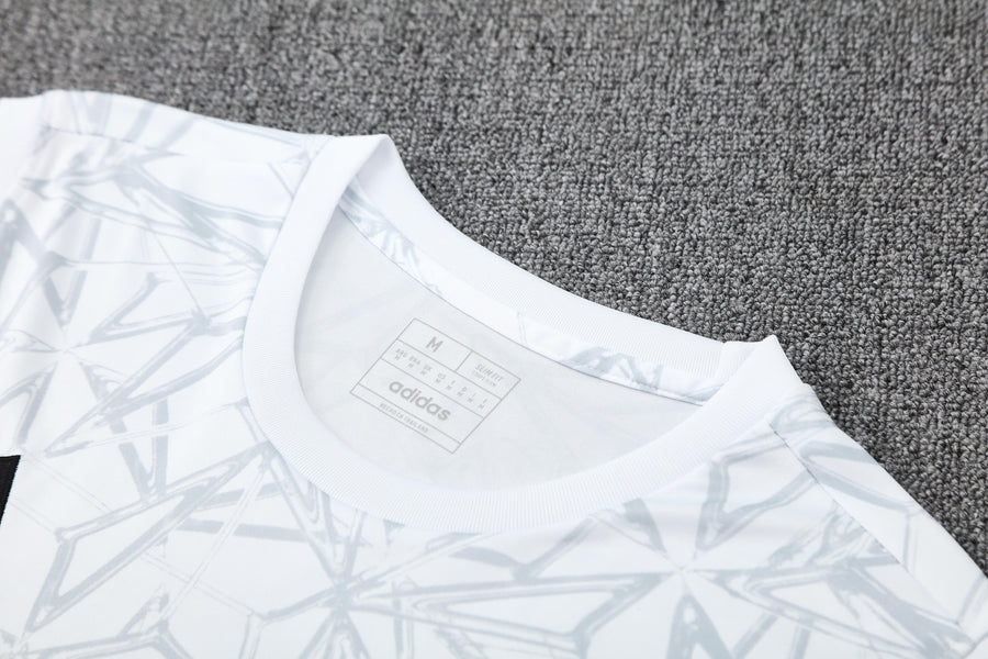 Kit Tank Top + Shorts Real Madrid White/Black Training 25/26