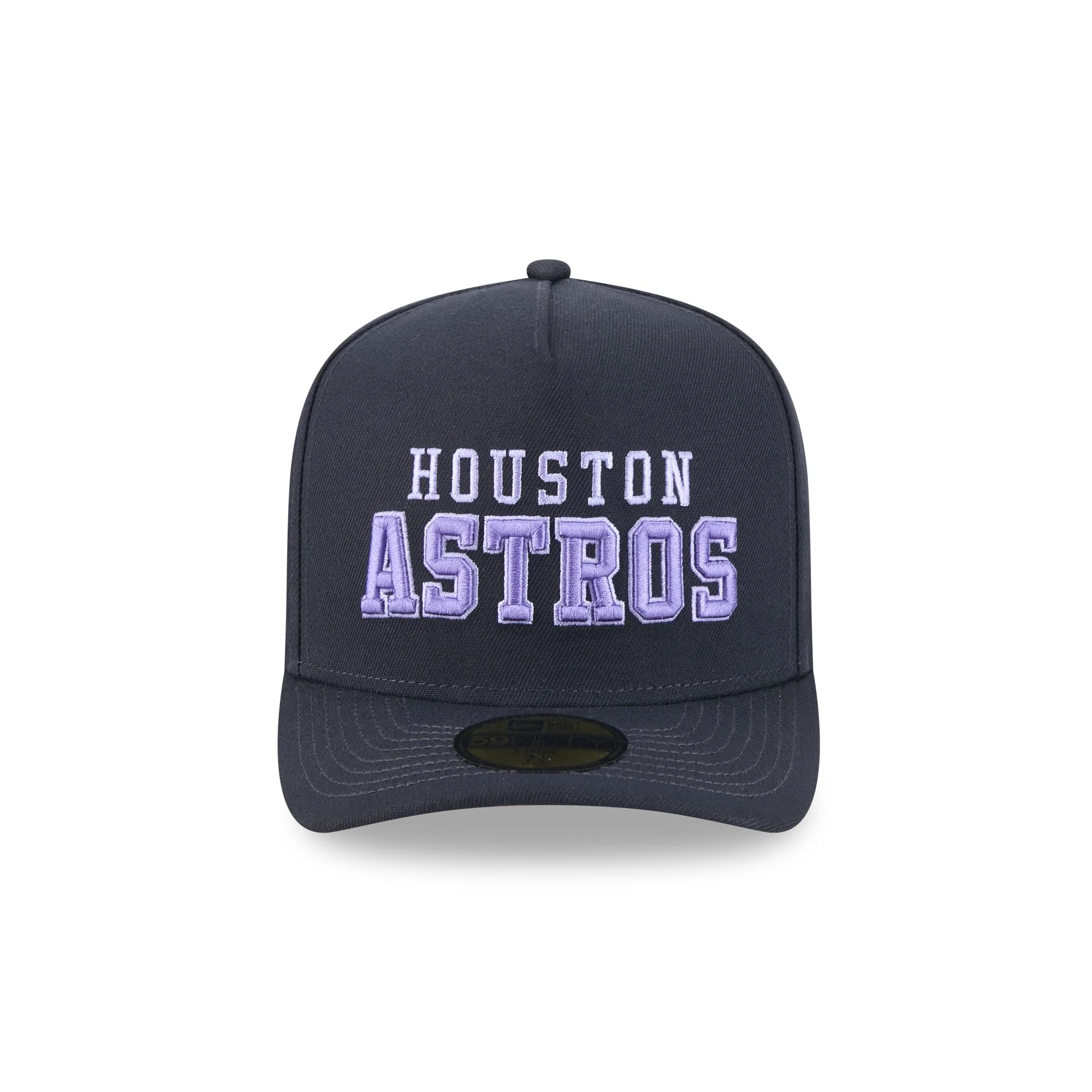 Houston Astros Navy Lavender 59FIFTY A-Frame Fitted Hat