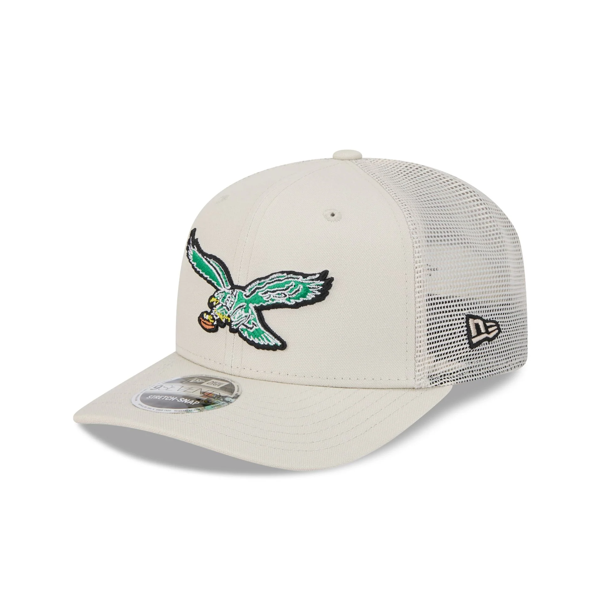 Philadelphia Eagles Canvas 9SEVENTY Trucker Hat