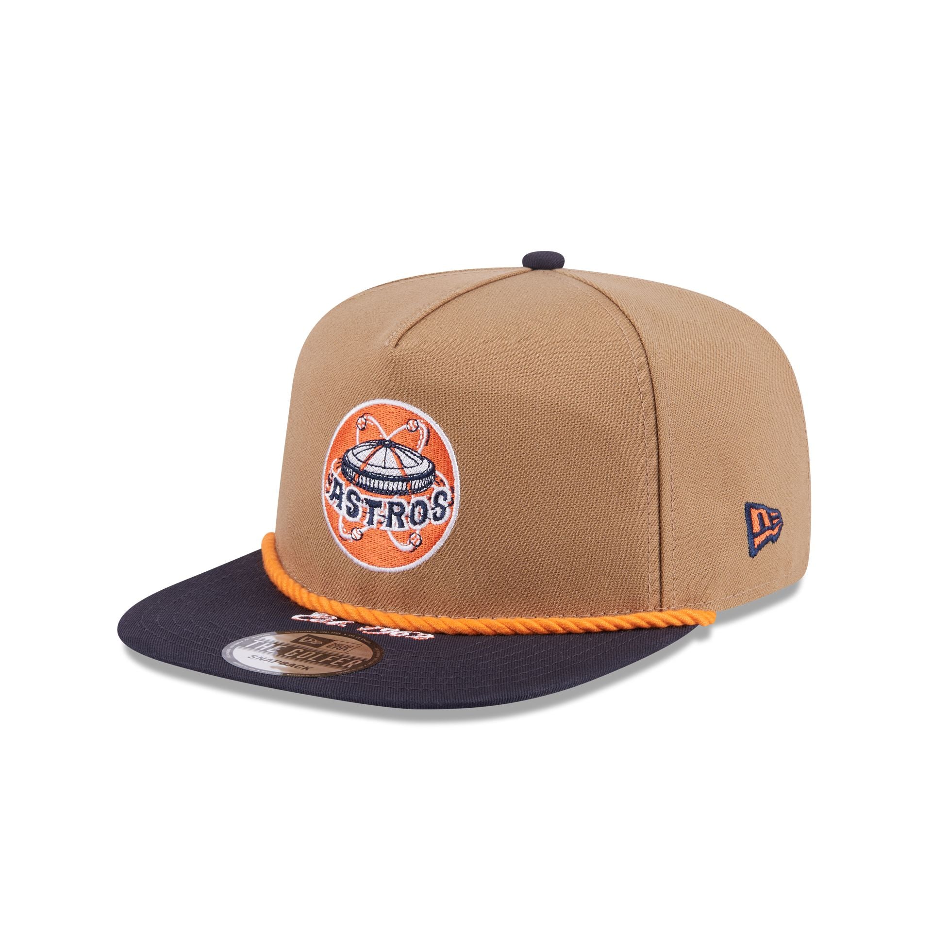 Houston Astros Khaki Rope Golfer Hat