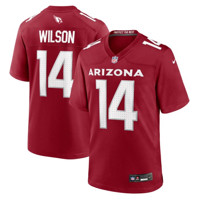 Men’s Arizona Cardinals Michael Wilson Nike  Cardinal Team Game Jersey