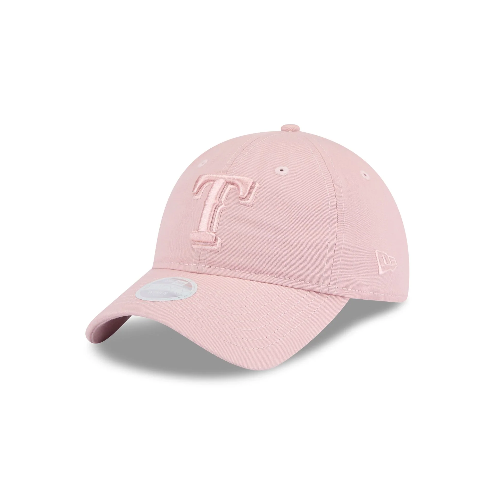Texas Rangers Women's Pink 9TWENTY Adjustable Hat