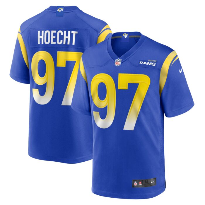Men’s Los Angeles Rams Michael Hoecht Nike Royal Game Player Jersey